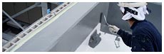 【STEP06:サーモテクト下塗り】いよいよ主材を塗装します。
