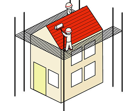 リフォーム工事工程 外壁塗装のトップブランド オンテックス